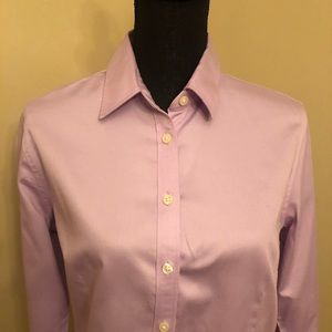 Banana Republic Tailor Fit Lavender Button Down